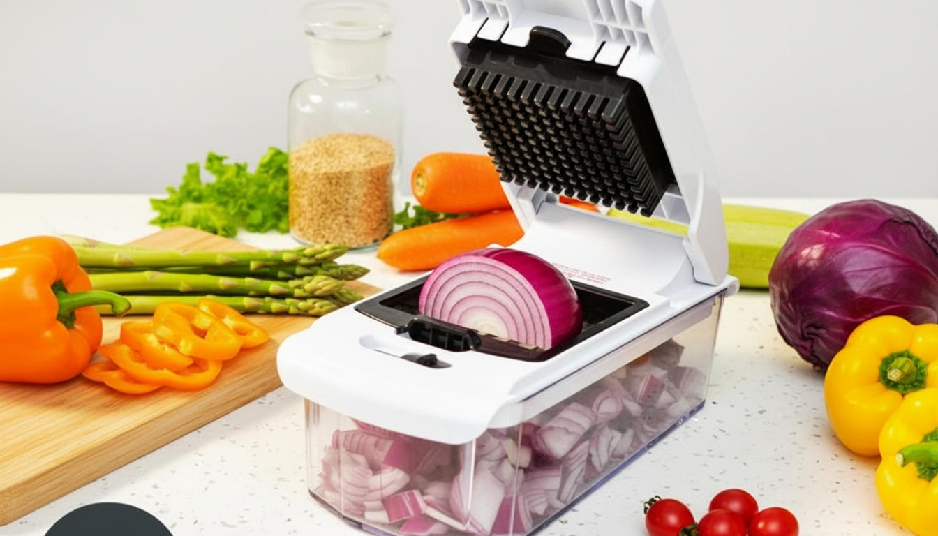 Top 5 Vegetable Choppers & Dicers — Fast Prep, Easy Cleaning, No-Mess Storage